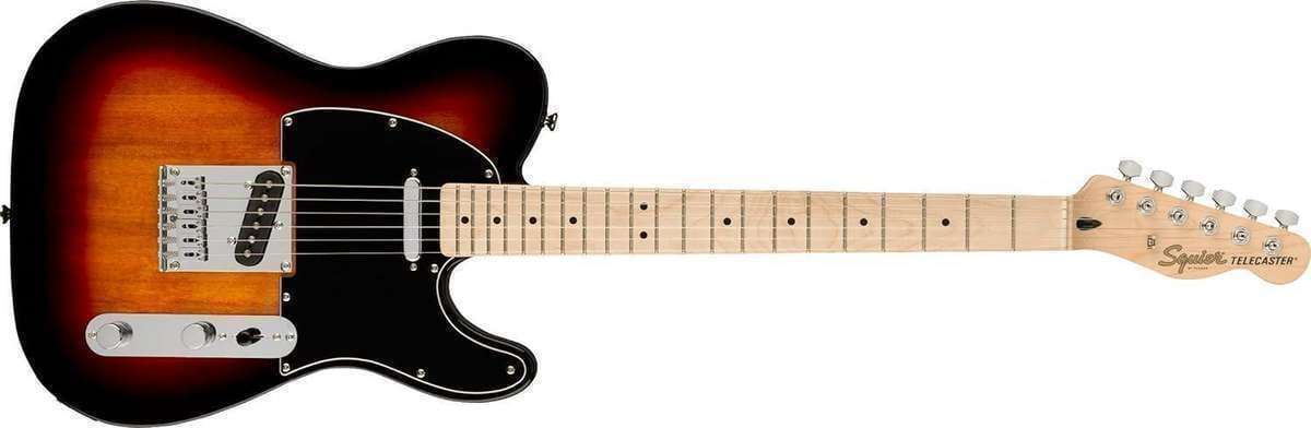 Squier Affinity Series Telecaster Electric Guitar, with 2-Year Warranty, Butterscotch Blonde, Maple Fingerboard