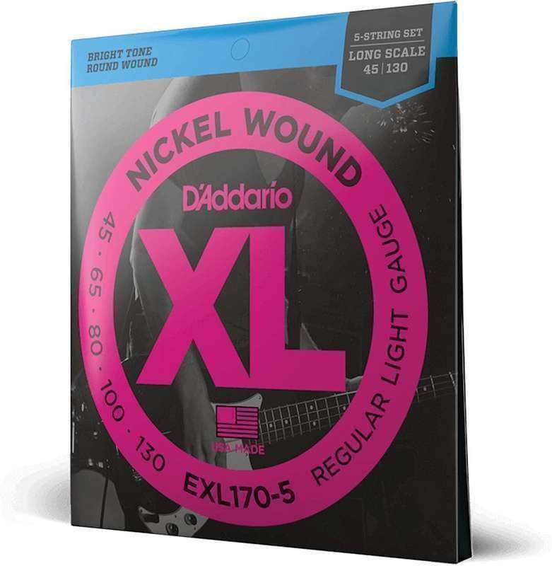 D'Addario EXL170 Bass Strings (.045-.105)