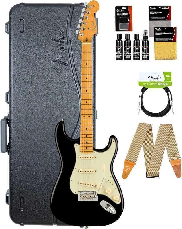Fender American Professional II Stratocaster - Black Bundle