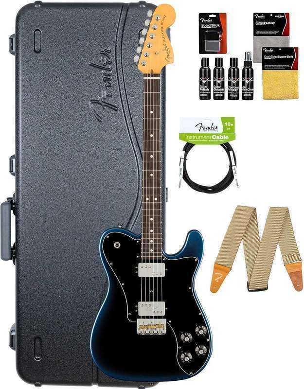 Fender American Professional II Telecaster Deluxe - Dark Night Bundle