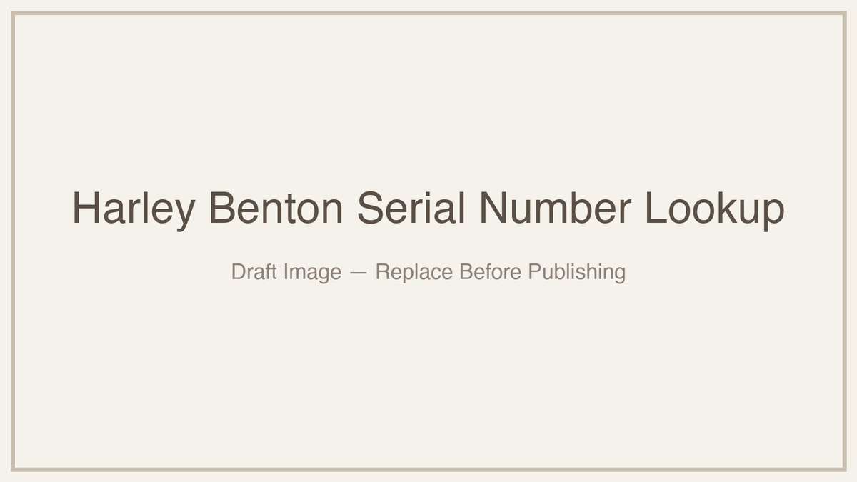 featured image thumbnail for post Harley Benton Serial Number Lookup: Free Instant Decoder (2026)