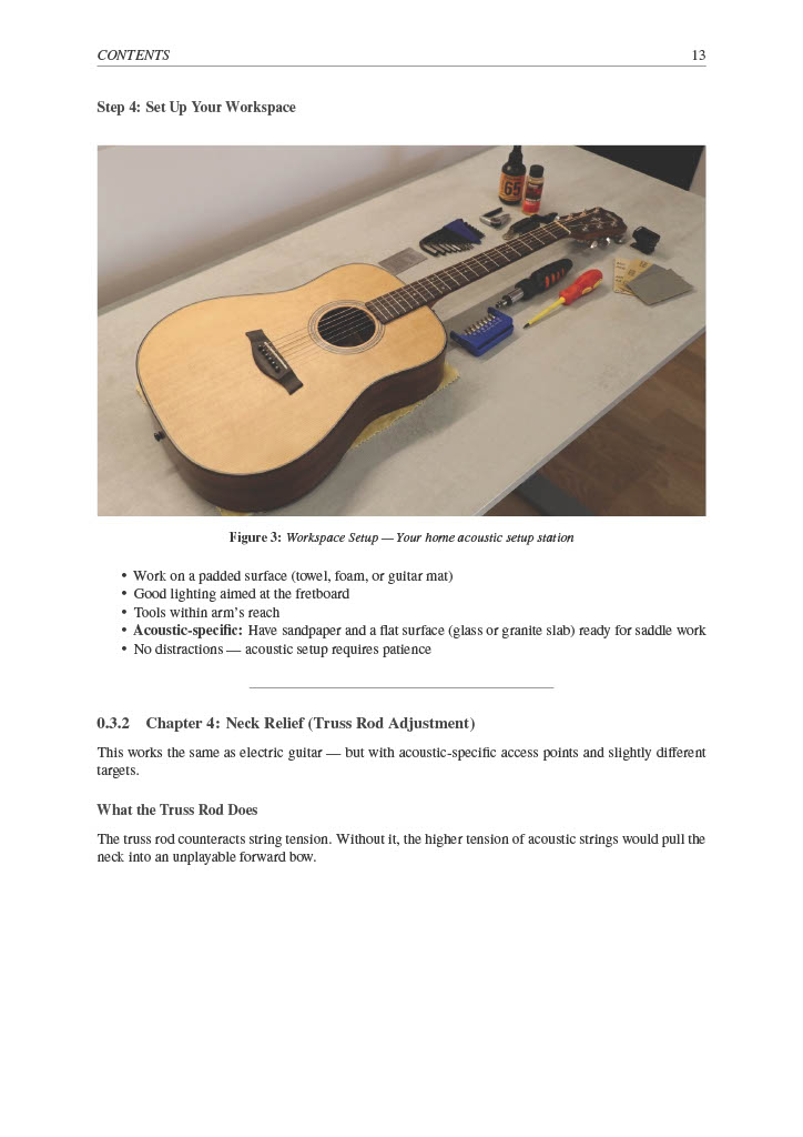 Acoustic Setup Guide — page 1