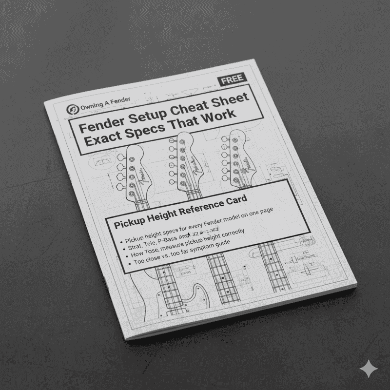 Pickup Height Reference Card