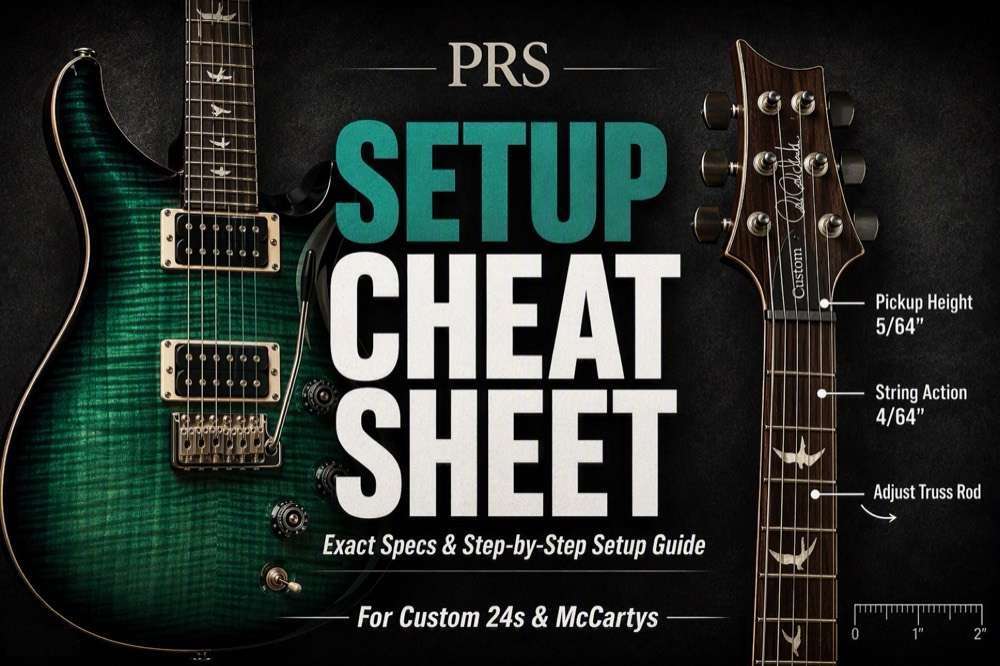 PRS Setup Cheat Sheet: Exact Specs That Work