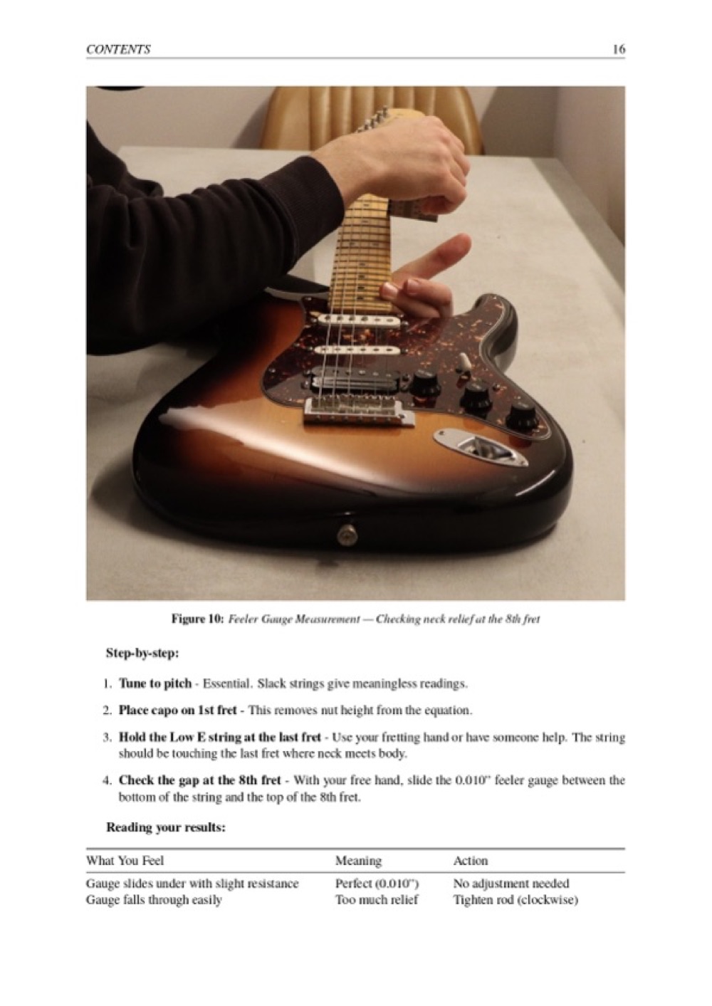 Fender Setup Guide — page 17