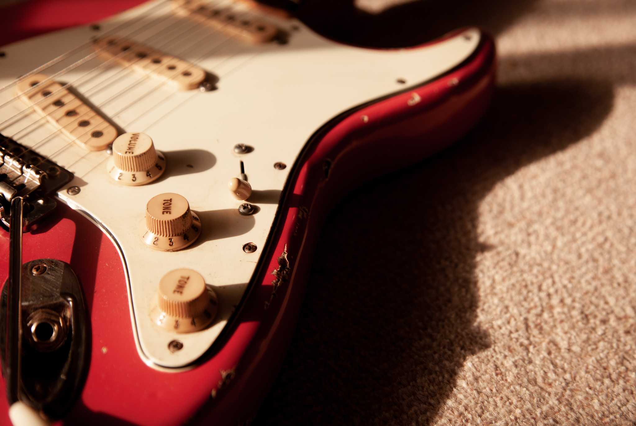 Red Relic Stratocaster