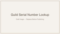 featured image thumbnail for post Guild Guitar Serial Number Lookup & Decoder: Complete Guide (2026)