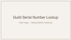 featured image thumbnail for post Guild Guitar Serial Number Lookup & Decoder: Complete Guide (2026)