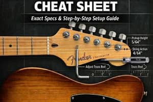 thumbnail for Guitar Setup Calculator: Factory Specs by Model 2026