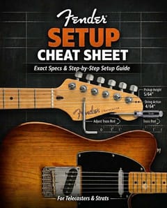 featured image thumbnail for post Guitar Setup Calculator: Factory Specs by Model 2026