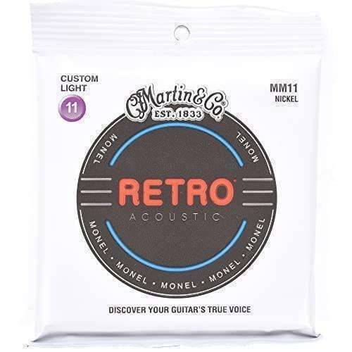 Martin Retro Monel Acoustic Guitar Strings